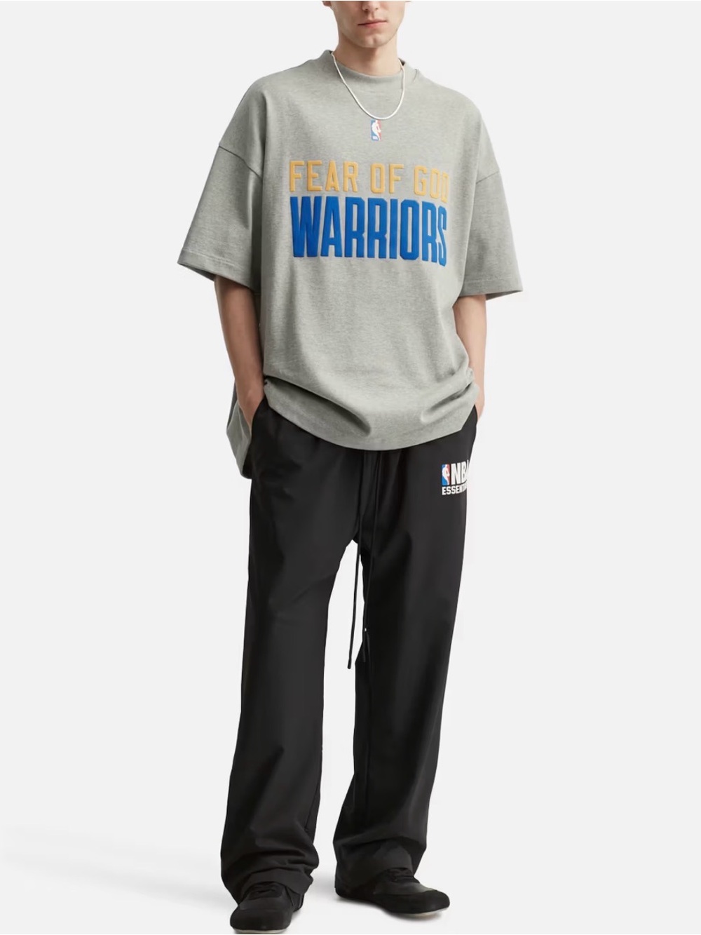 Golden State Warriors Fear of God x NBA Unisex 90s T-Shirt
